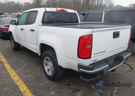 2021 Chevrolet Colorado 2Wd Short Box Wt из США, поврежденный, VIN 1GCGSBEN3M1121663